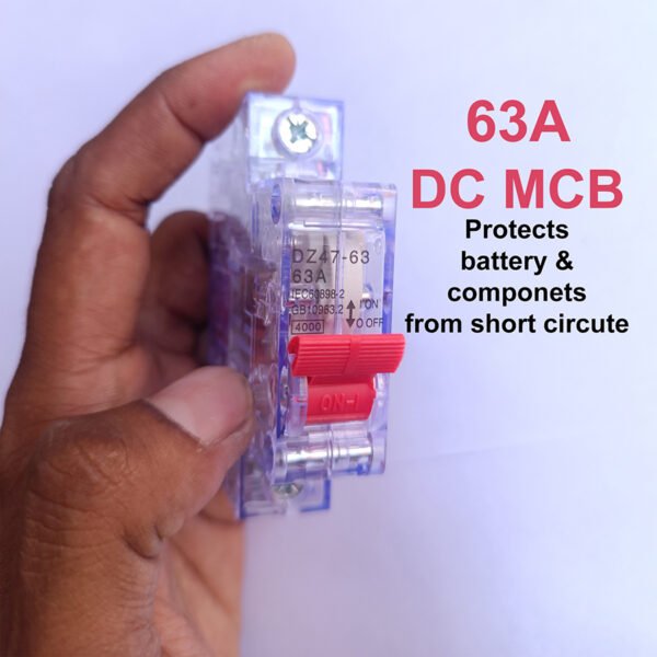 Revolt MCB 63A Circuit Breaker – Reliable Electrical Protection for Your Revolt Electric Bike - Image 2