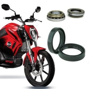 Revolt RV 400 Cup Cone Set and Oil Seals Combo Pack (Suspension, Cone Set Combo)