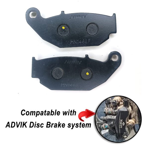 Revolt RV 400 Rear Brake Pad – Advik Compatible Disc Pad (Rear Only) - Image 6